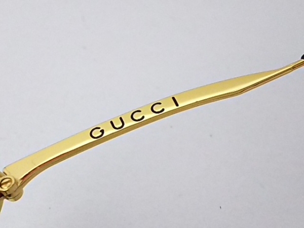グッチ GUCCI サングラス プラスチック×金属素材 ダークブラウン×ゴールド GG2602/S GUCCI グッチ サングラス グレー×ネイビー GG1757&frasl;S ブラック