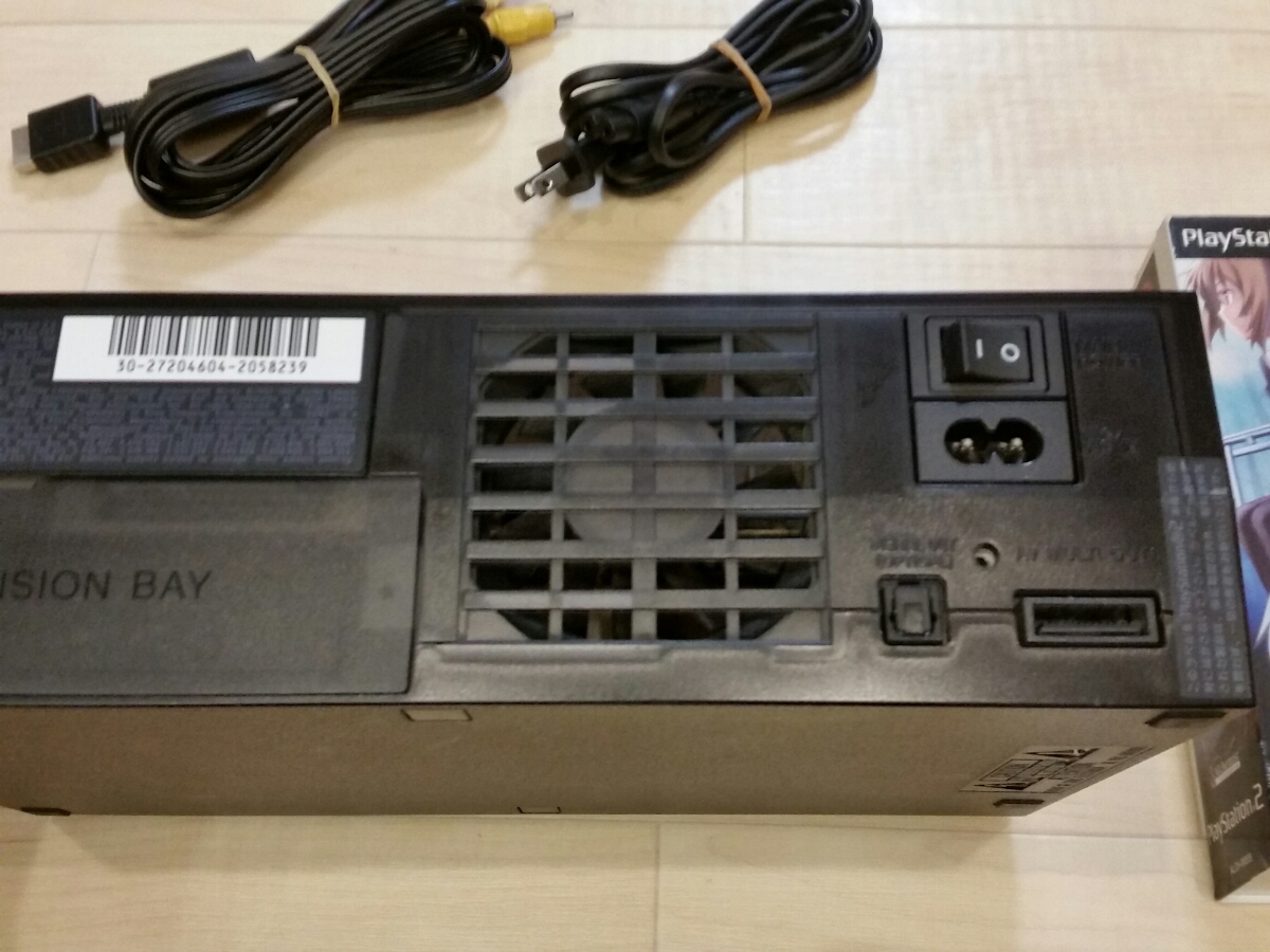 □ PS2 SCPH-50000NB 本体 付属品 ソフト付き 完動品 ② □(本体