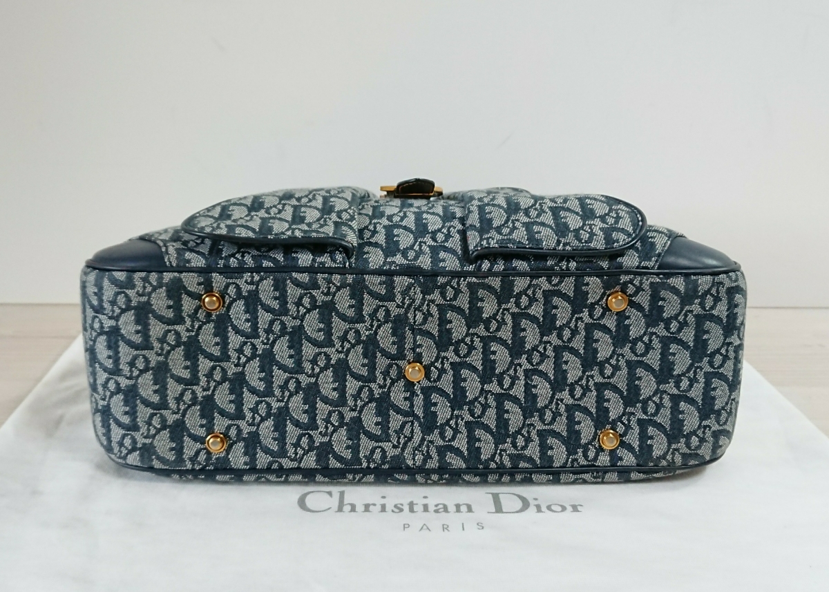 ディオール ダブル サドルバッグ Christian Dior トロッター