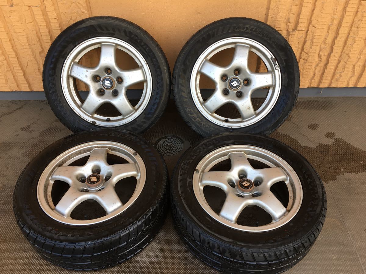 R32 スカイライン タイプM 純正 16インチ ホイール 4本 日産 ニッサン 