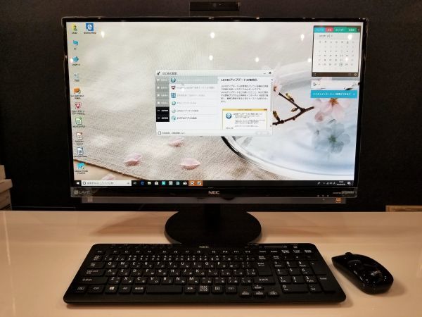 最新ハイスペック地デジ内蔵 液晶一体型 NEC Lavie Desk DA770/G Core i7-