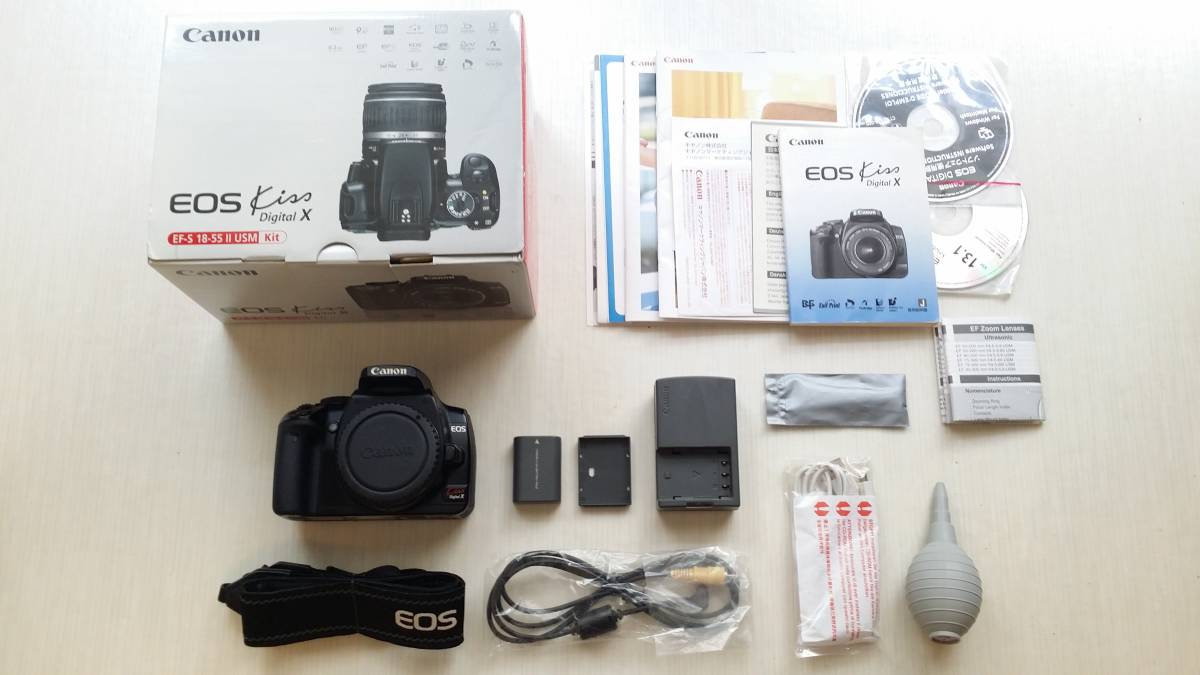 ◆元箱◆キヤノン CANON EOS KISS DIGITAL X ボディ 一眼レフ