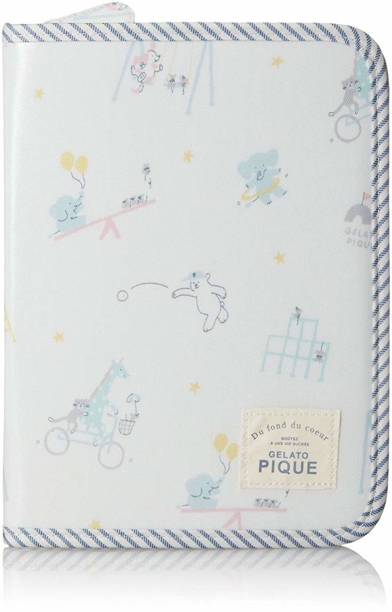 正規品，得価 ラスト 正規品 gelato pique ジェラートピケ アニマルパーク母子手帳ケース BLU ブルー 紙タグ付き(ジェラートピケ)｜売買されたオークション情報、yahooの商品情報をアーカイブ公開 - オークフ ジェラートピケ