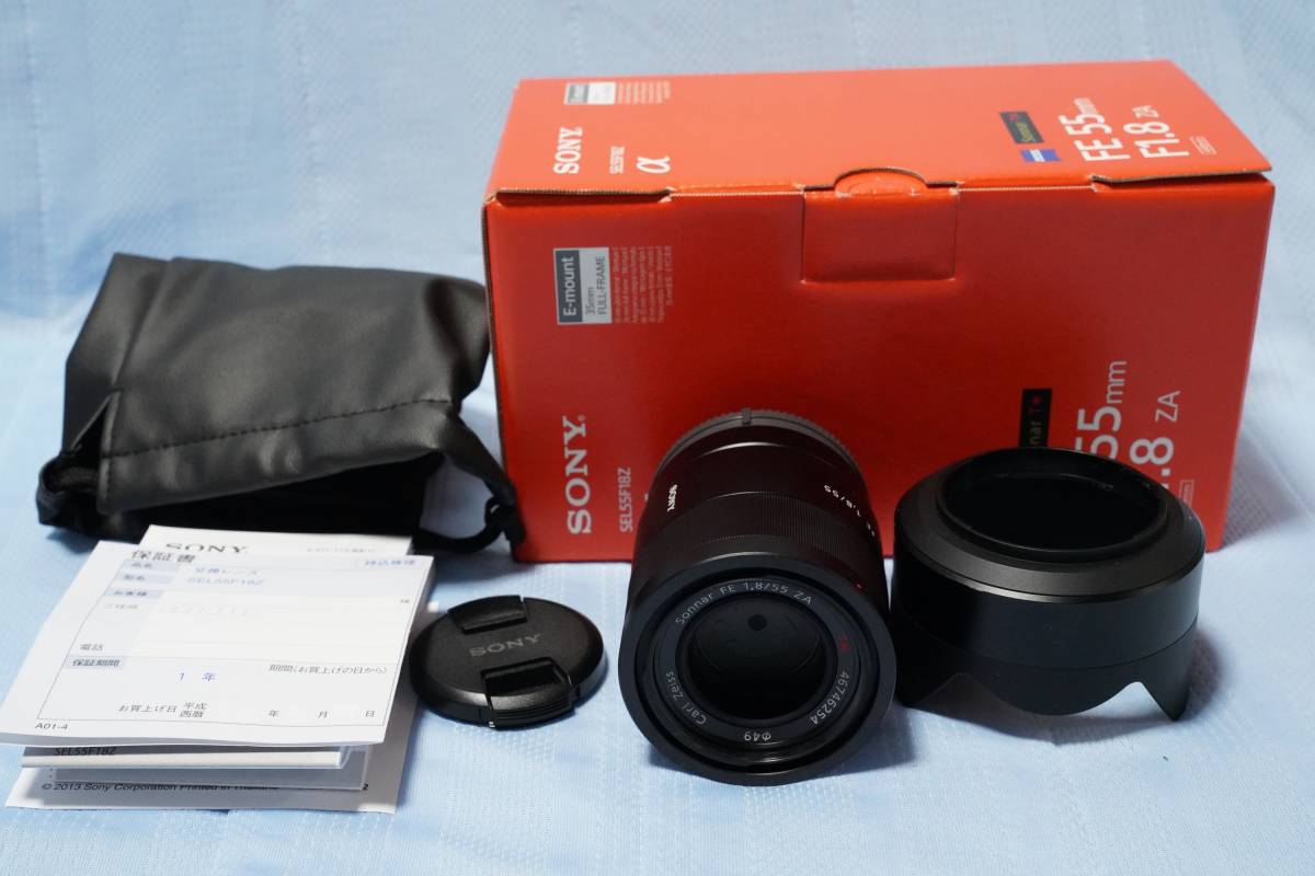 中古美品 Sonnar-T FE 55mm F1.8 ZA 新品)SONY 【公式通販】