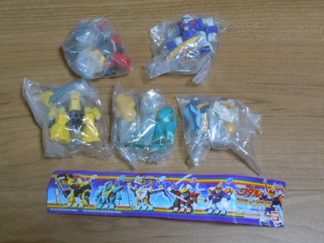 魔神英雄伝ワタル アクションポーズ　全５種　袋未開封