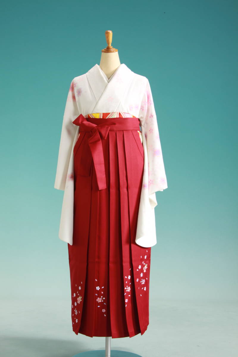 女性用ハカマセット・美品・押切もえブランド・小振袖　半幅帯　卒業式ハカマ・卒業・式典・撮影