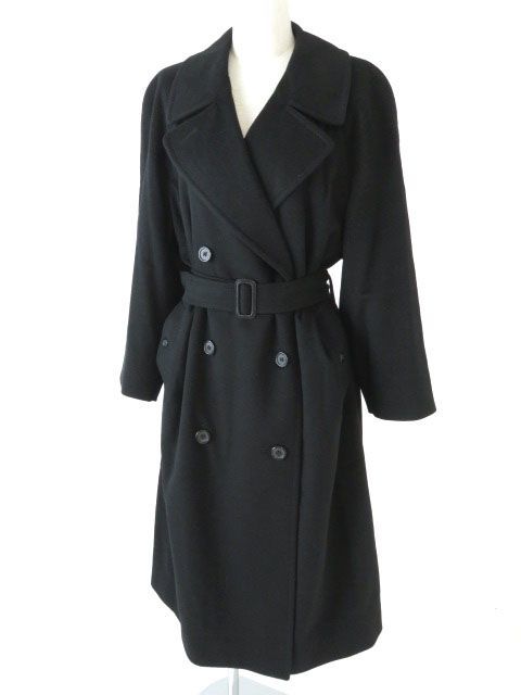 【極美品/LL】バーバリー チェスターコート アウター カシミヤ100% ベルト 極美品◇英国製 Burberrys／バーバリー ベルト付き カシミヤ100% 超