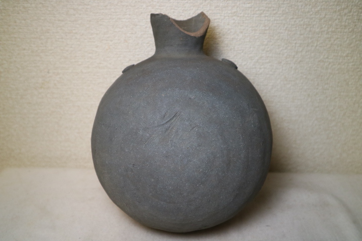 お得，本物保証 出土品 提瓶 検須恵器土器考古縄文茶道具花器珍品 骨董オブジェインテリア(土器)｜売買されたオークション情報、yahooの商品情報をアーカイブ公開 - オークファン 土器