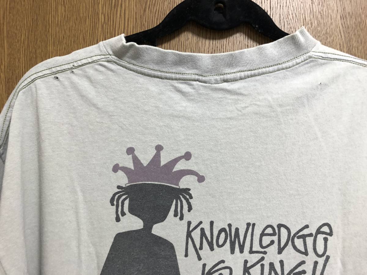 80s stussy シャドーマン tシャツ 黒タグ オールド ヴィンテージ