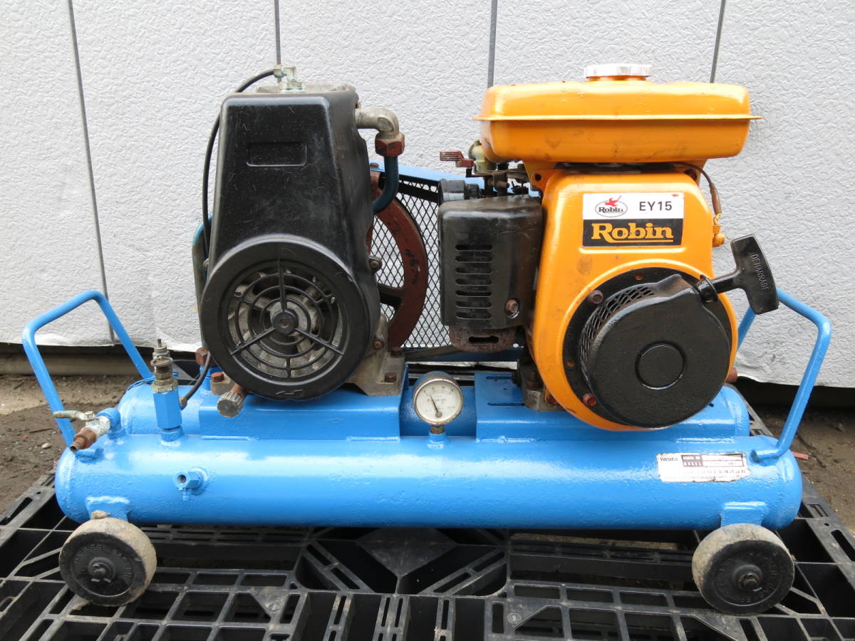 エンジンコンプレッサー 中古 イワタ 岩田 CT-242PB アネストイワタ 