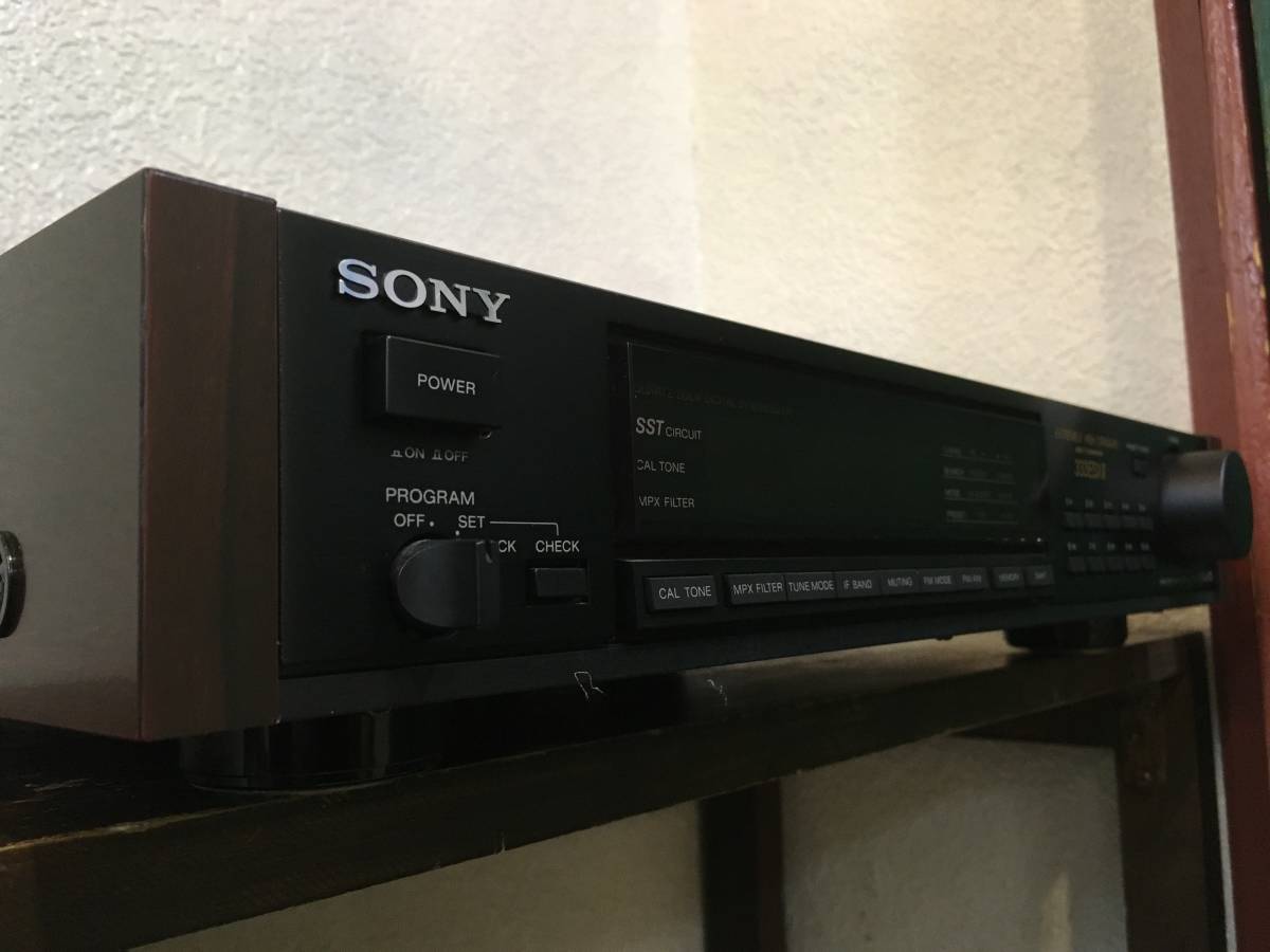 オーディオ機器 SONY ソニー ST-S333ESX AM/FMシンセサイザーチューナー