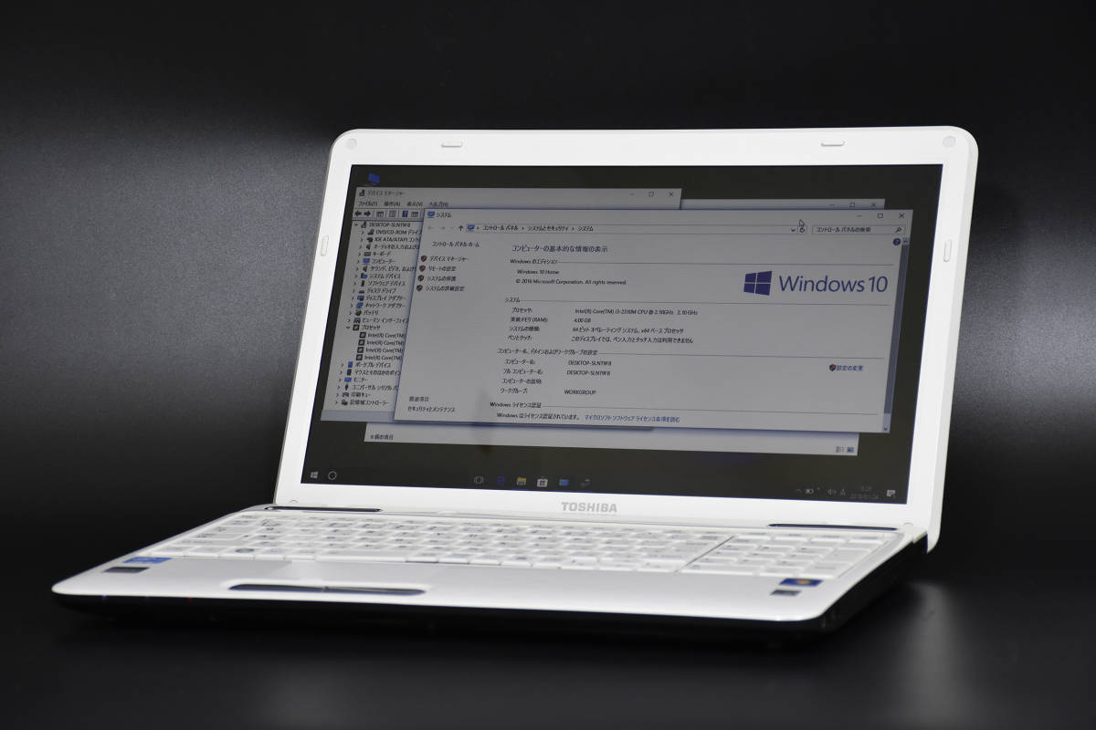 東芝 ノートパソコン本体 Core i3-2310M/Windows10搭載☆ 【公式 