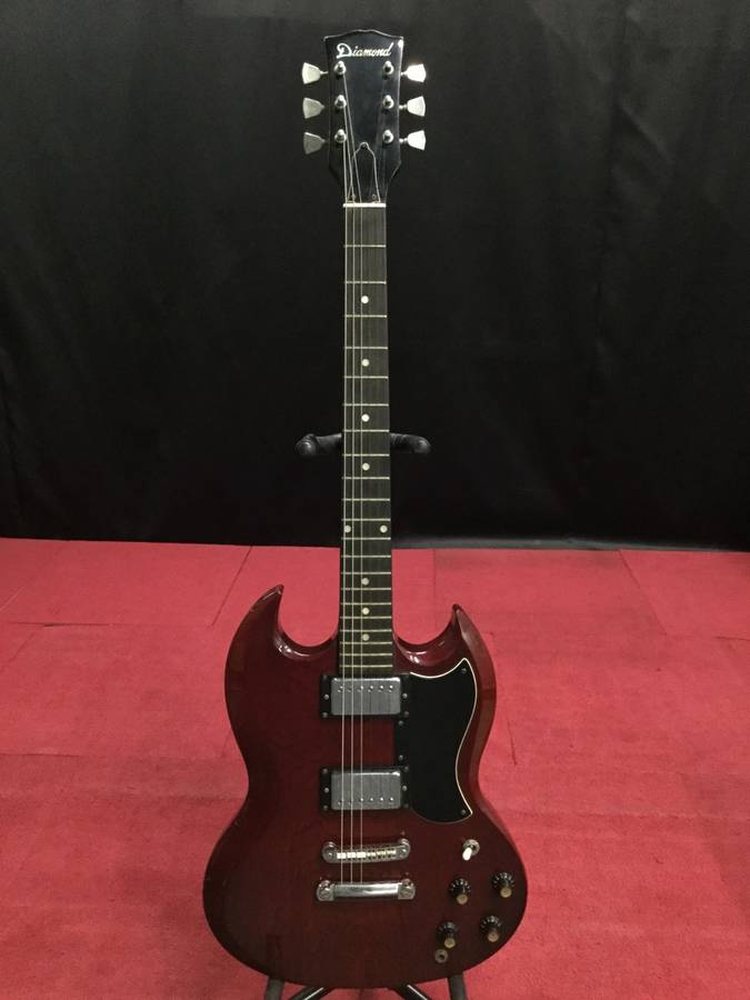 Diamond SGスタイル エレキギター レッド DIAMOND SGタイプ エレキギター☆現状品 Yahoo!オークション 【公式通販】