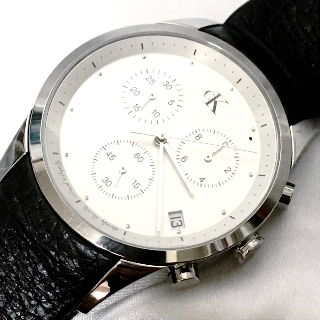 ジャンク品 CK カルバンクライン 腕時計 クロノグラフ ジャンク品