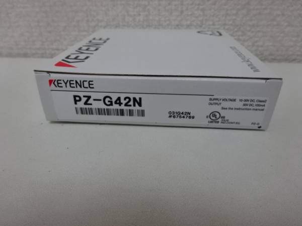 新品 キーエンス　アンプ内蔵型光電センサ PZ-G42N