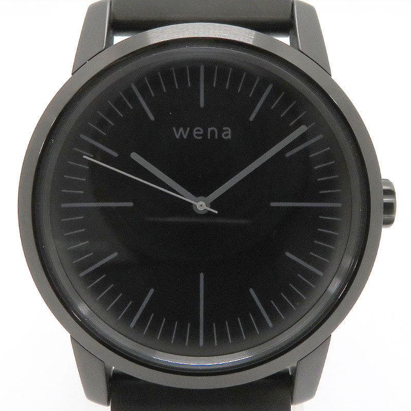 ソニー wena wrist スマートウォッチ 箱付 充電ケーブル付 スマート 