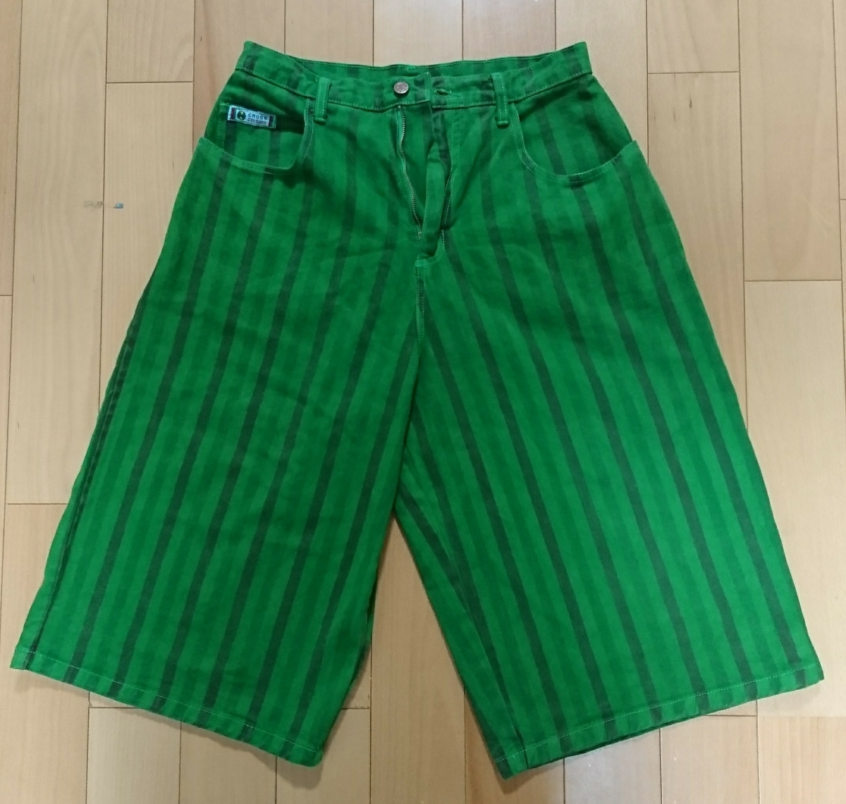 Cross Colours デニムハーフパンツ W32 クロスカラーズ 90s 40acres 