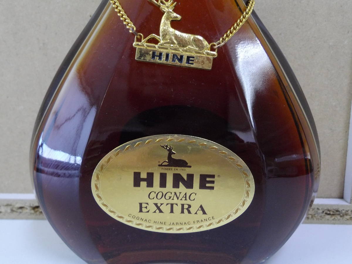 飲料・酒 激レアHINE EXTRA ハイン エクストラ コニャック ブランデー 40%