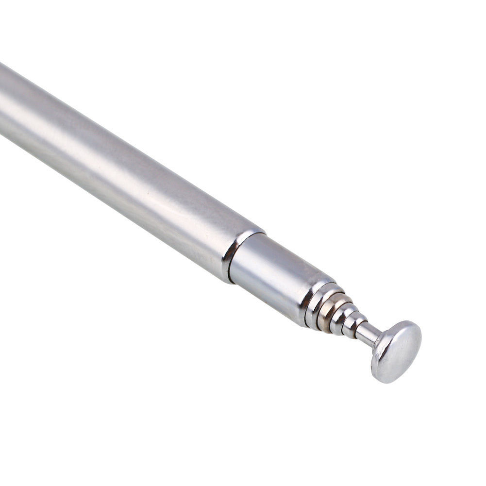 ロッドアンテナ, BNCオス, FMやテレビ放送, 144MHz, 80-108MHz, 470-862MHz, BNCP, 90°＋90°折曲可能_3