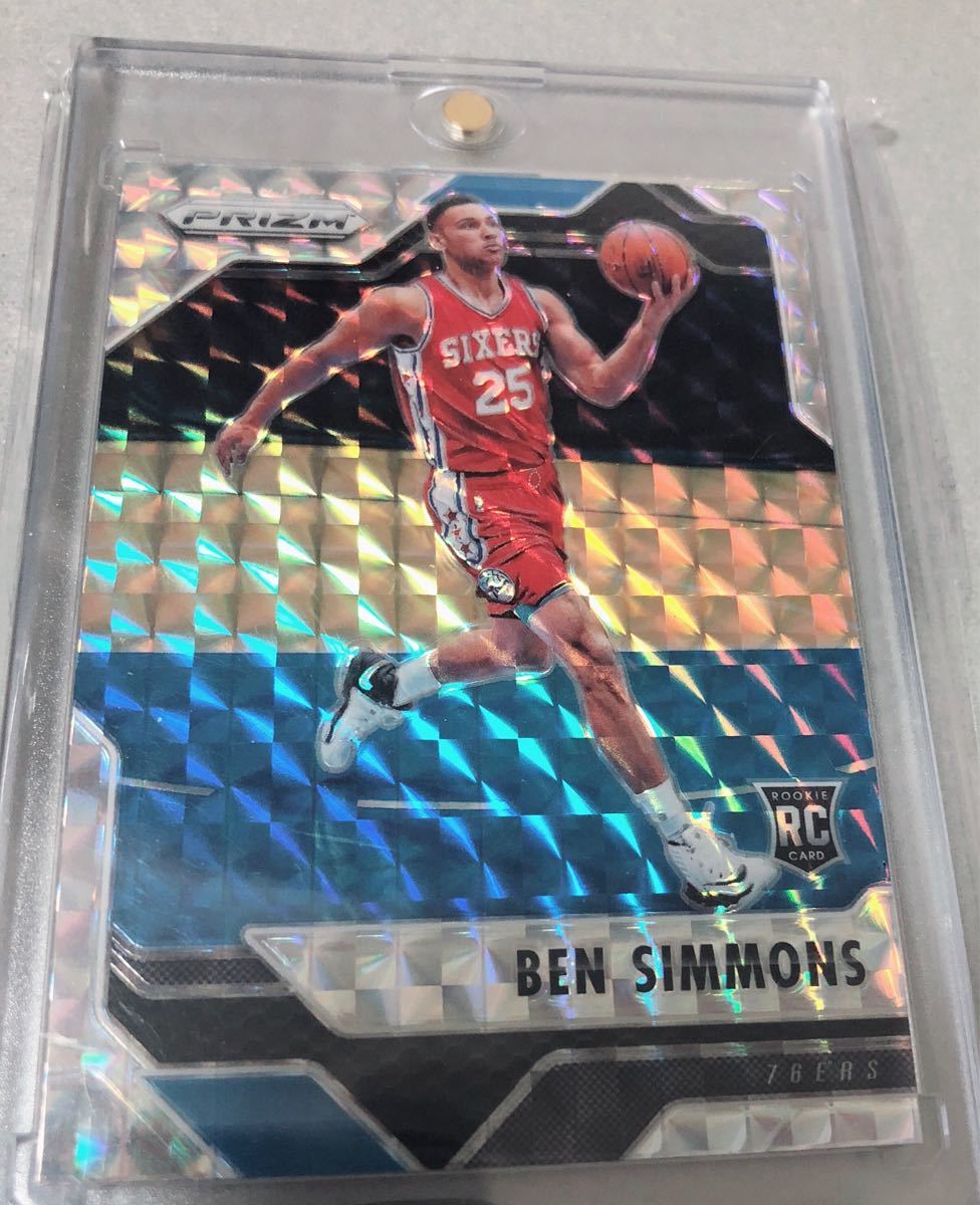 NBA 2016-17 Ben Simmons Panini Prizm Mosaic base sliver rc ベン