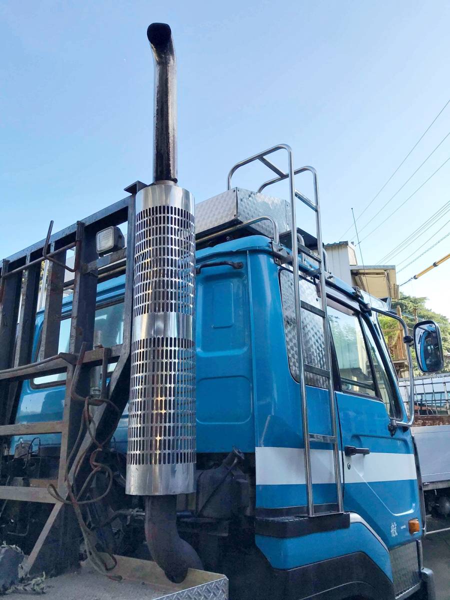▲煙突マフラー ▲日産ディーゼル ビッグサム　▲ステンレス▲デコトラ トラック カミオン▲大物商品▲