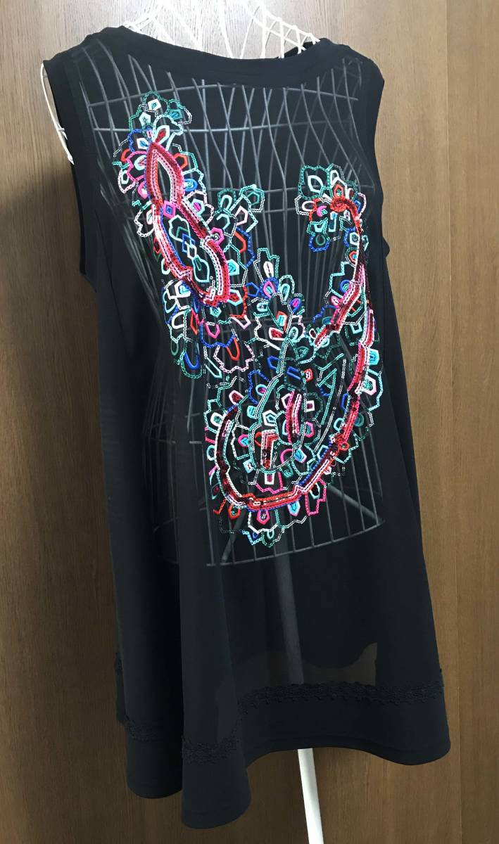 3② 美品 ☆ トクコ プルミエヴォル チュニック ノースリーブ TOKUKO 