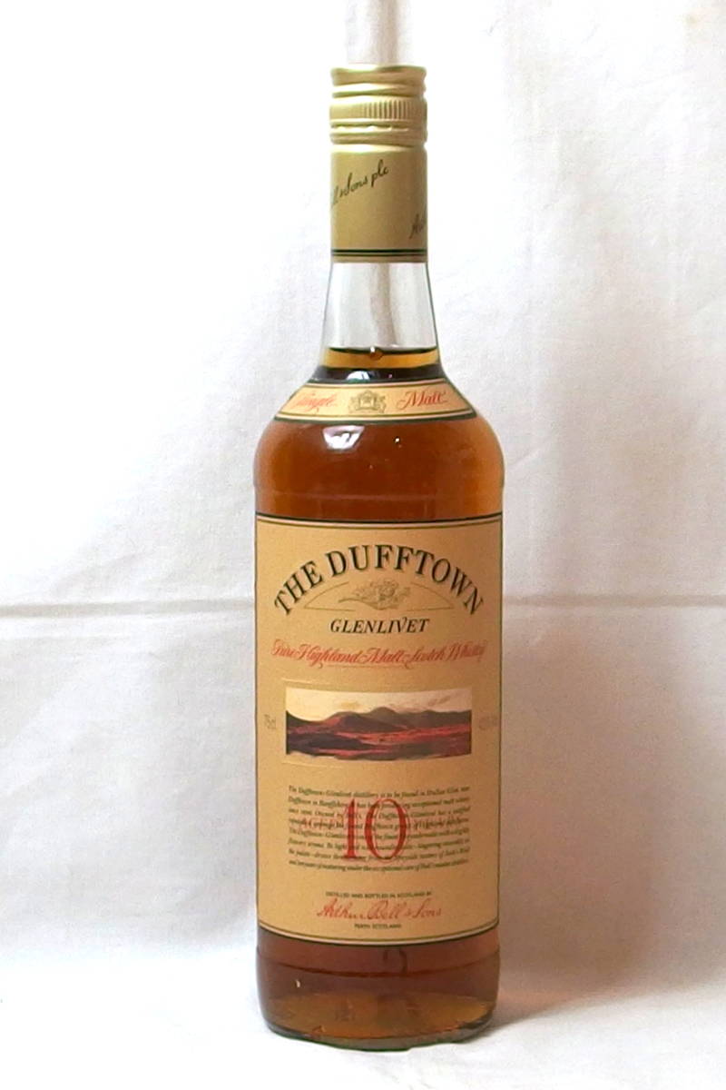 古酒 DUFFTOWN ダフタウン GLENLIVET グレンリベット 8年 ピュア