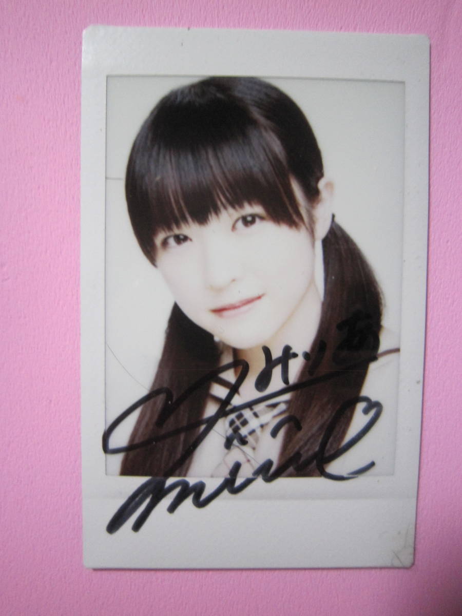 ☆渡辺みり愛 乃木坂46 直筆サイン入りチェキ ☆ 乃木坂46 渡辺みり愛