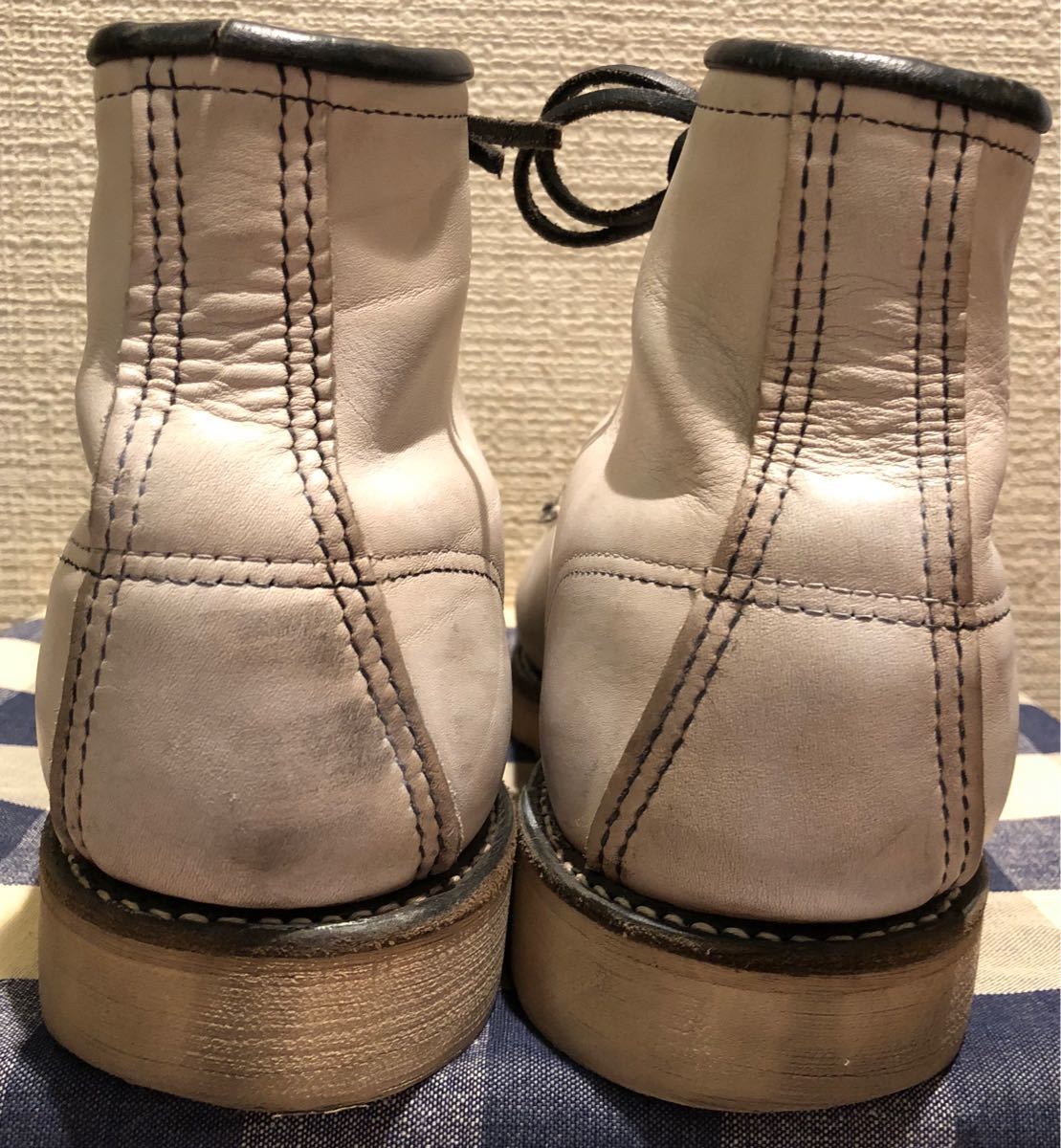 希少 BEAMS別注 RED WING 8871 アイリッシュセッター 白 ブーツ