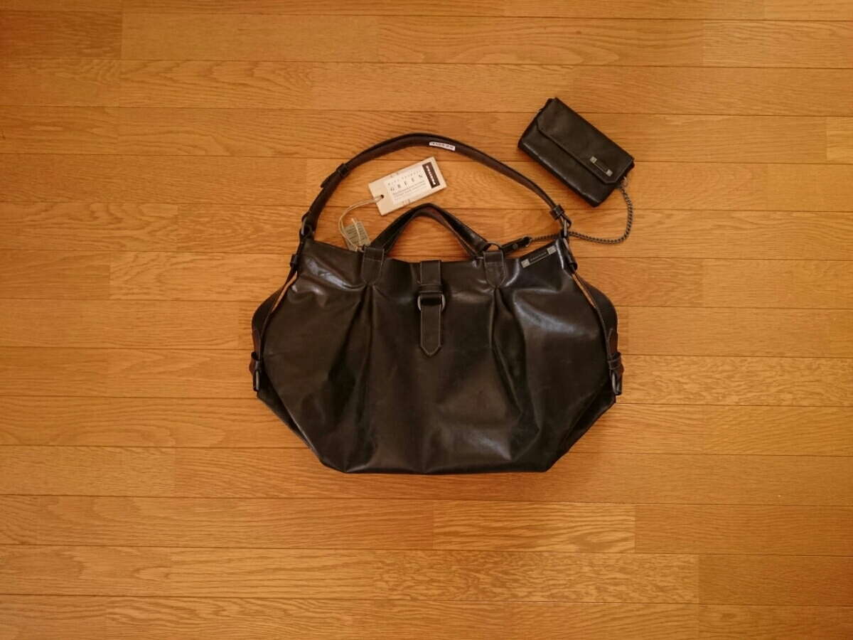 【未使用*廃盤希少*】FREITAG / R103 GREEN■黒 / ブラック■艶消し / マット■Shopper / Tote bag■