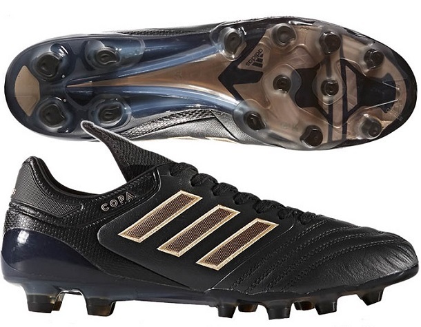 アディダス コパ17.1ハードグラウンド サッカースパイク 27.5cm 定価21060円 ブラック 黒 カンガルーレザー COPA17.1HG 固い土・人工芝対応