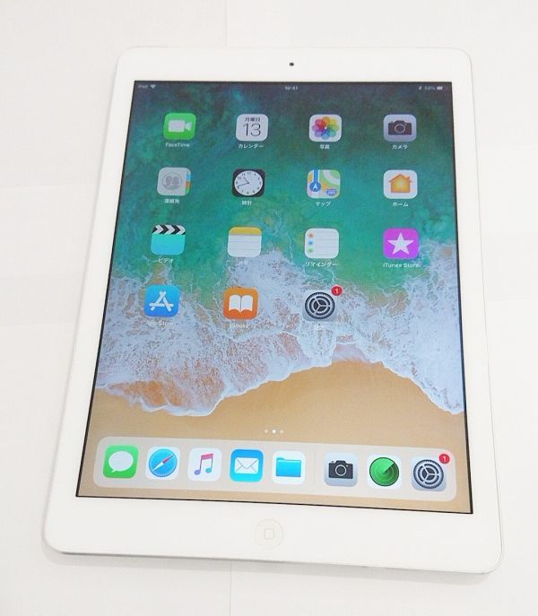iPad 【ABランク】Apple SoftBank iPad Air Cellular 64GB シルバー 