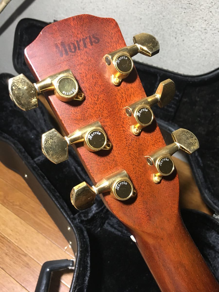 Morris モーリス M-60T アコースティックギター ケース付