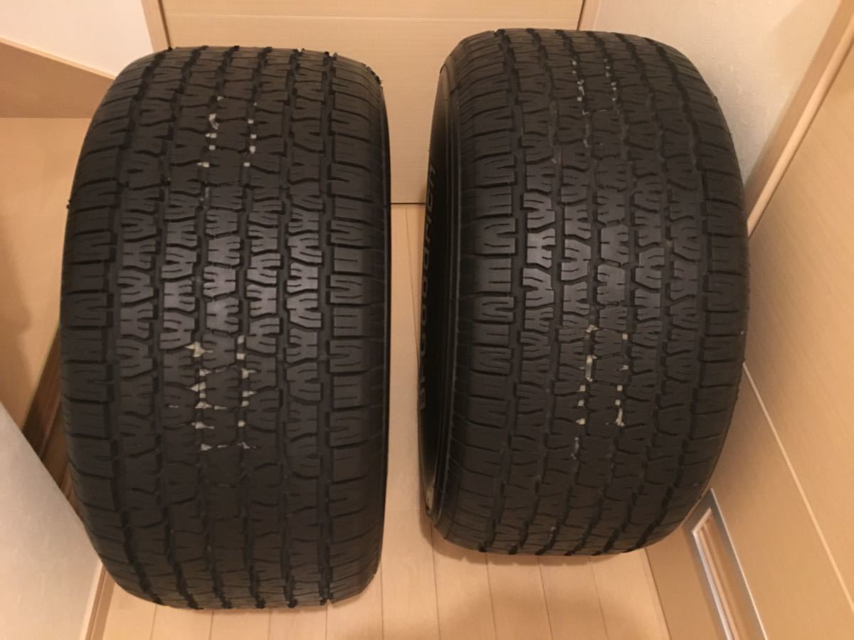 ハコスカ セミワークスフルワークス15インチBFグッドリッチ 275-50-15 ワイドサイズタイヤ中古2本