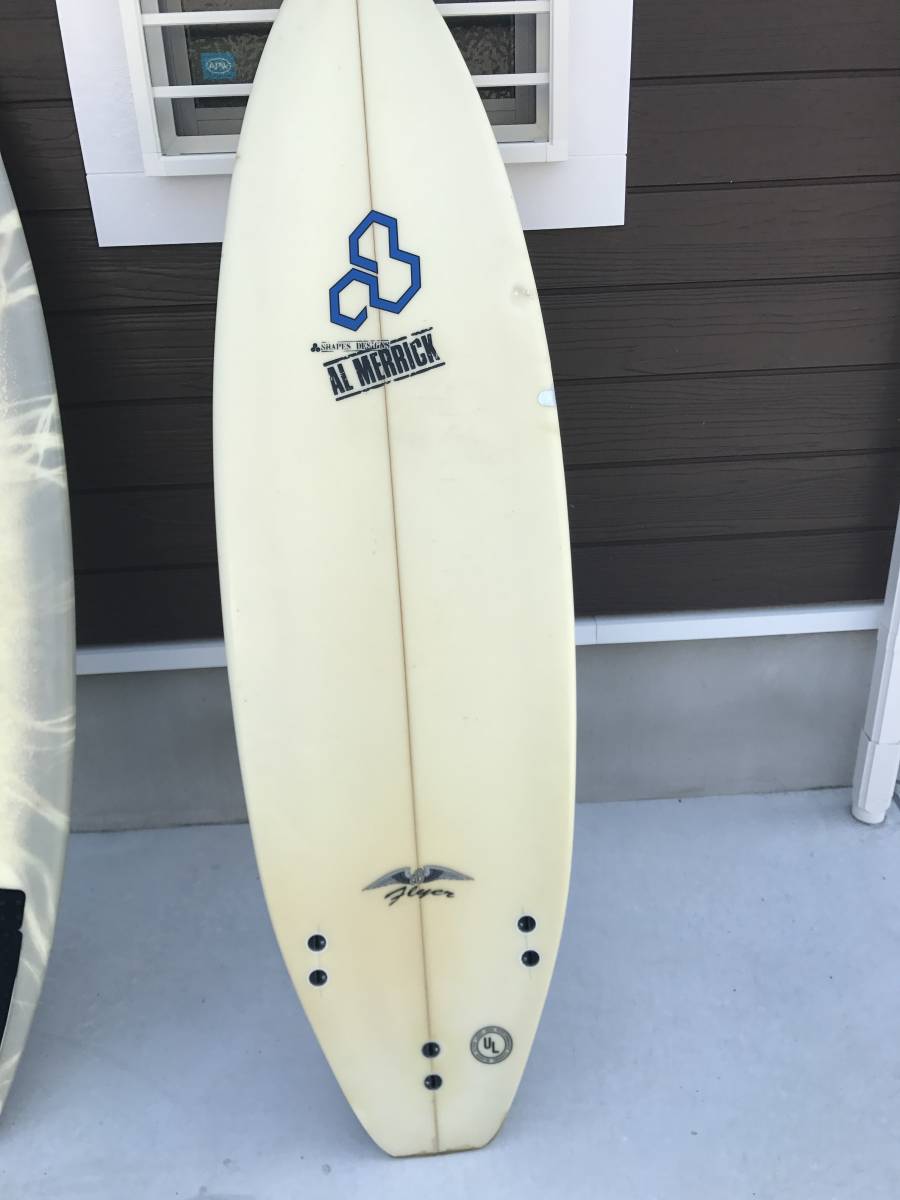 ☆ アルメリック フライヤーⅡ 6、18 5⁄16、2 3⁄16 中古 サーフボード