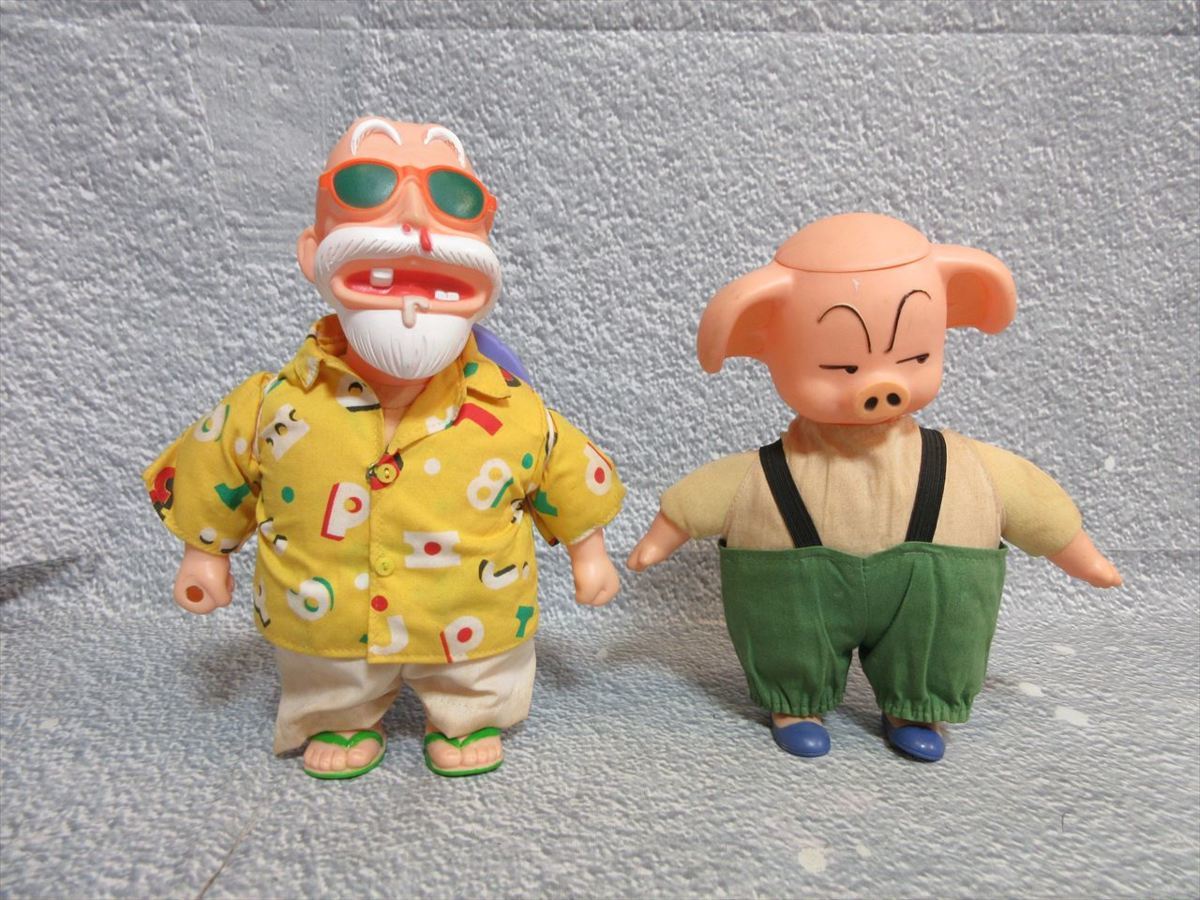 当時物 1986年 バンダイ 日本製 ドラゴンボール 亀仙人 ウーロン