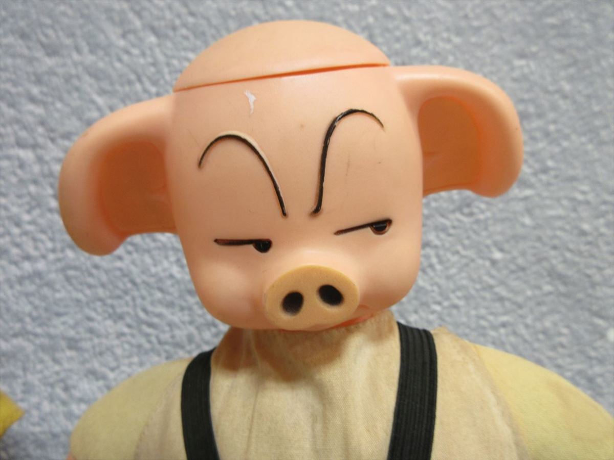 当時物 1986年 バンダイ 日本製 ドラゴンボール 亀仙人 ウーロン