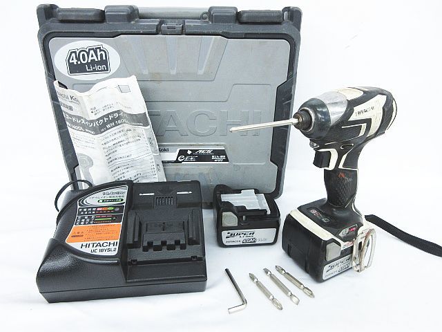 HITACHI 日立工機 インパクトドライバ WH14DDL 14.4V 4.0Ah HITACHI 日立工機 インパクトドライバ WH14DDL 14.4V 4.0Ah