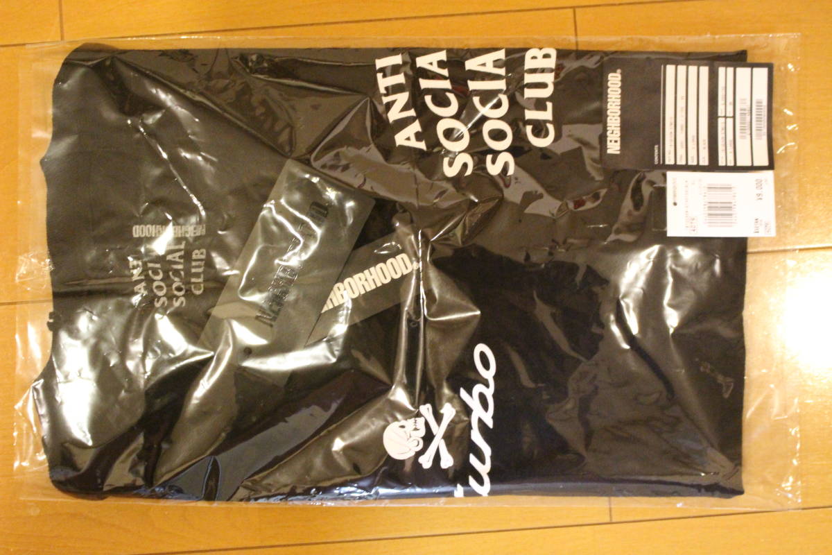 XL 新品未使用 伊勢丹限定 NEIGHBORHOOD ANTI SOCIAL SOCIAL CLUB TURBO/C-TEE.SS BLACK 黒 Tシャツ ネイバーフッド アンチソーシャル NEIGHBORHOOD SAVAGE DENIM TOP &frasl; ブルー・ネイビー&frasl;青色系）のフリマ