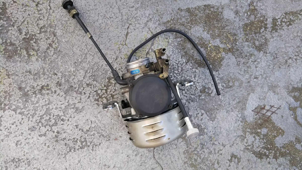 ハーレー cvキャブレター エアクリ マニホールド_2