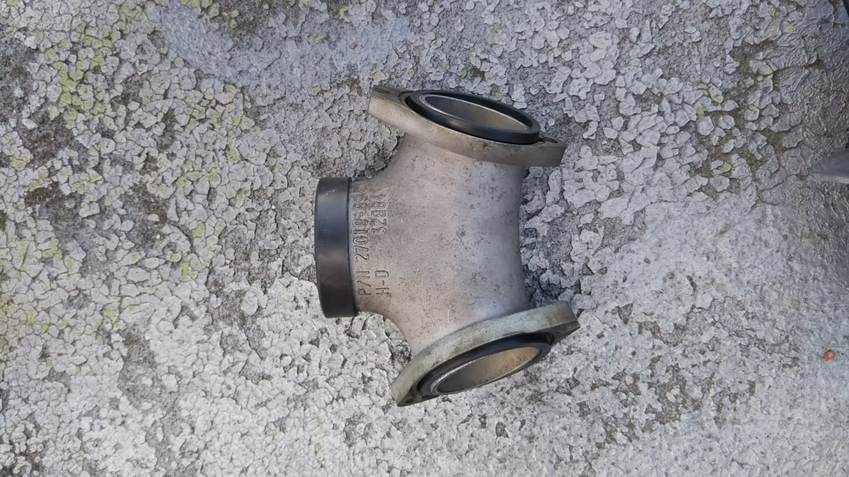 ハーレー cvキャブレター エアクリ マニホールド_4