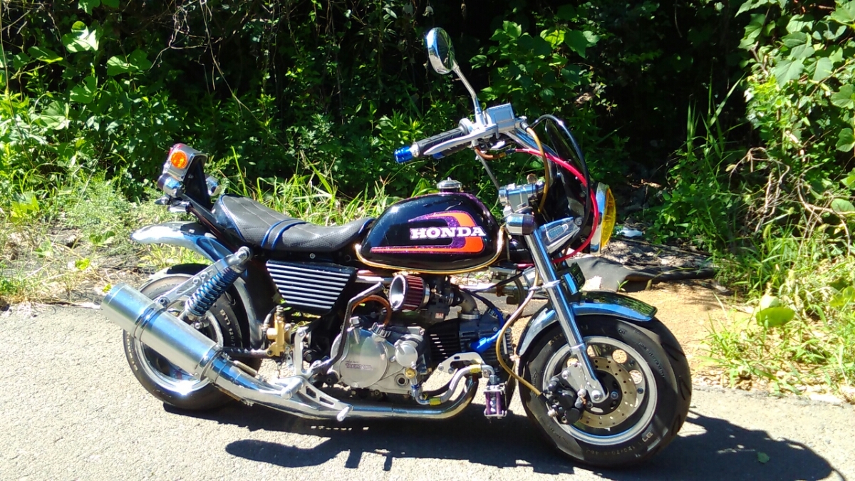モンキー 1スタ シャコタン 車体 ゴリラ モンキー125(ホンダ) フル 