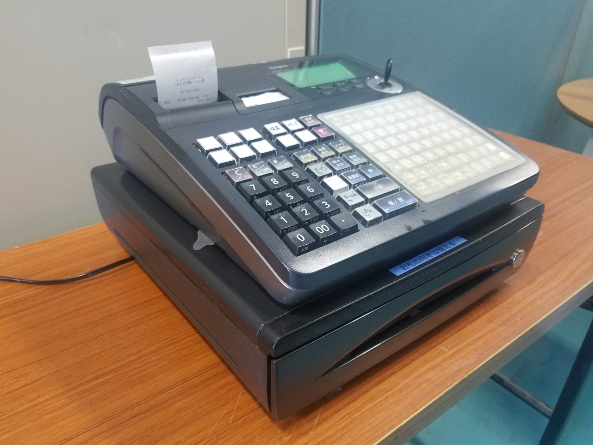 【動作品】CASIO 電子レジスター TK-2600 カシオ 作動品 CASIO カシオ レジスター TK-2600 電子レジスター 店舗用品