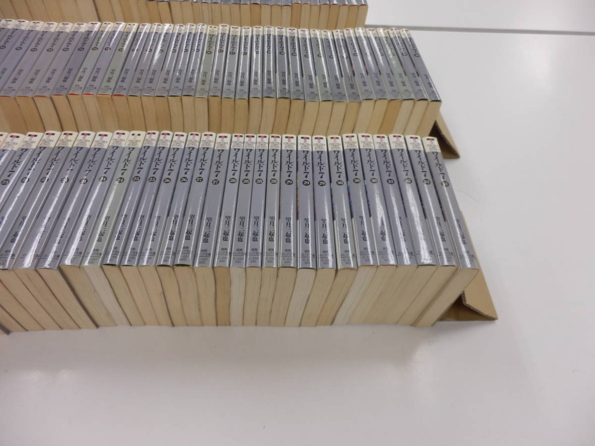 153.コミックセット111冊/大量処分/まとめ売り/せどり/ワイルド7 