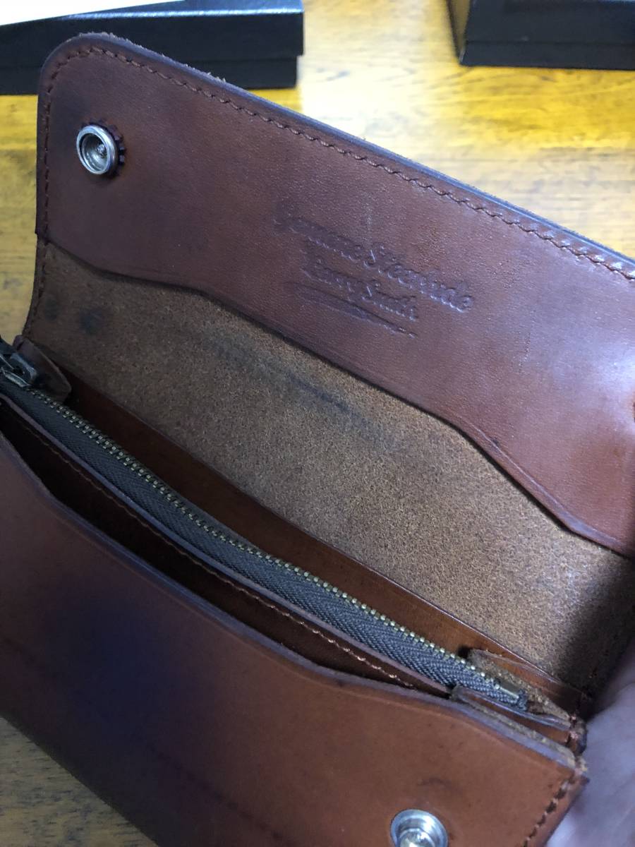 ラリースミス larrysmith ウォレット&コインケース2点セット 長財布(長 