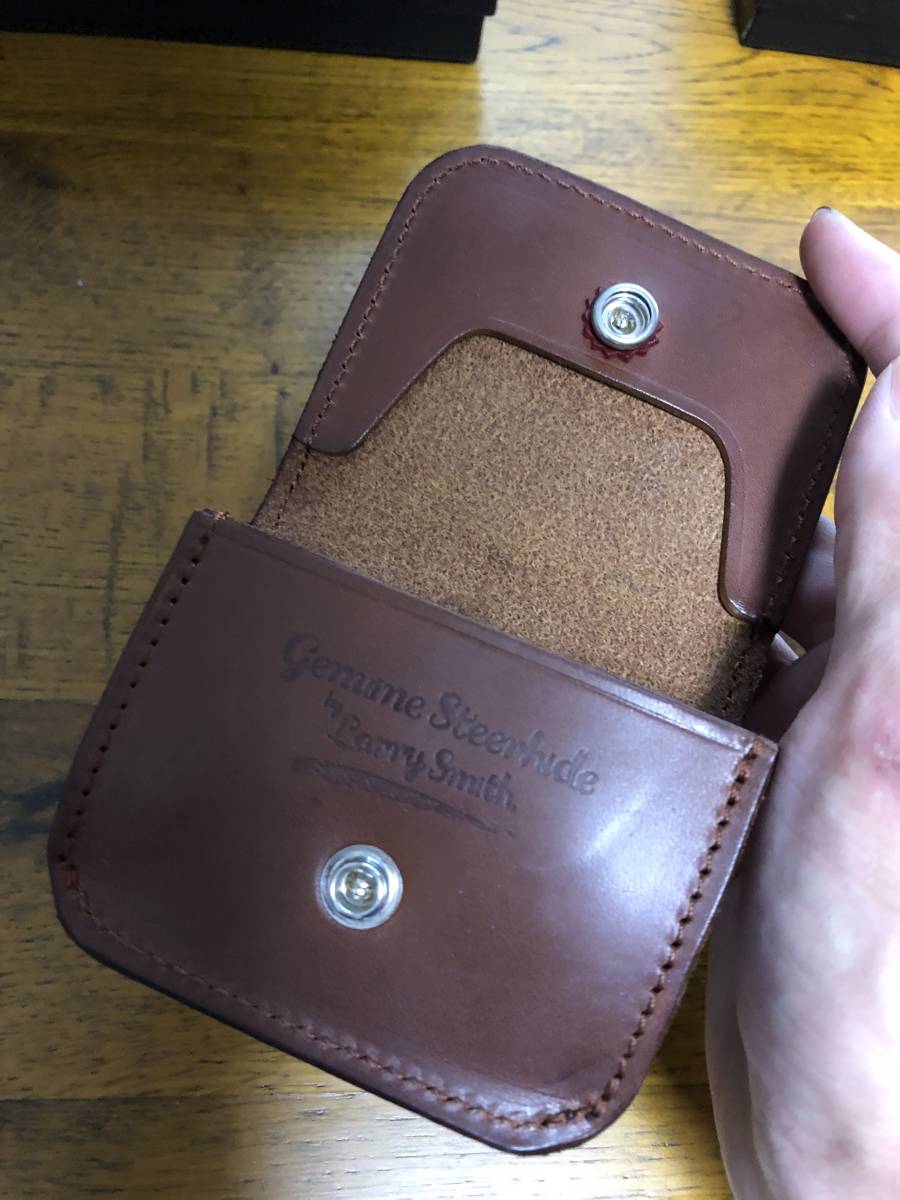 ラリースミス larrysmith ウォレット&コインケース2点セット 長財布(長 