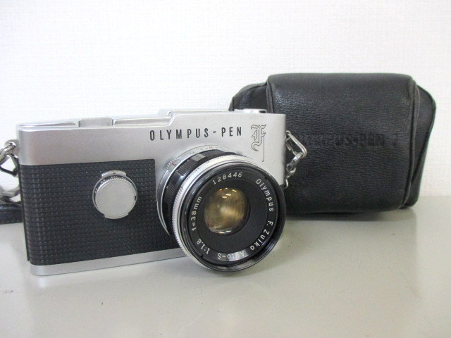 3815 OLYMPUS オリンパス PEN-F F.Zuiko Auto-S 1:1.8 f=38mm フィルム