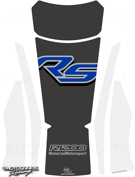 BMW R1200RS(15-)用 MOTOGRAFIX タンクパッド TB025E