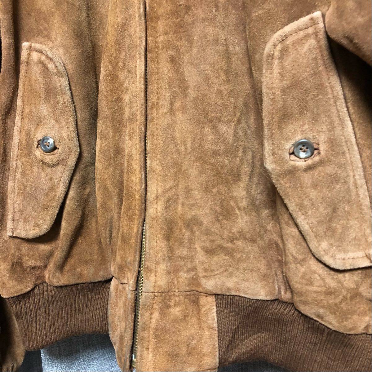 ## ラルフローレン レザージャケット メンズ サイズL 茶色 RALPH LAUREN ビンテージ vintage 