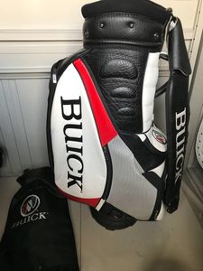 タイガーウッズ直筆サインキャディバッグ ウッズのキャディバッグが